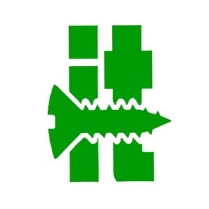 GREEN Screw It Premium permanent vinyl decal 5.5Hx4W